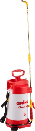 Опрыскиватель GRINDA садовый &quot;Clever Spray&quot;,5 л, с латунным  телескоп. удлинителем и упорами для ног 8-425155_z01 купить в Ноябрьске