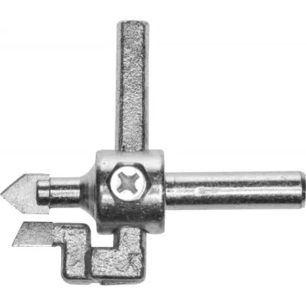 Сверло STAYER &quot;MASTER&quot; регулир, однорезцовое, по кафелю,&quot;Балеринка&quot;, d=20-90мм, в блистере 3330_z01 купить в Ноябрьске