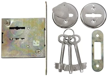 Замок врезной ЗВ8-4 сувальдный СИБРТЕХ 91663 купить в Ноябрьске