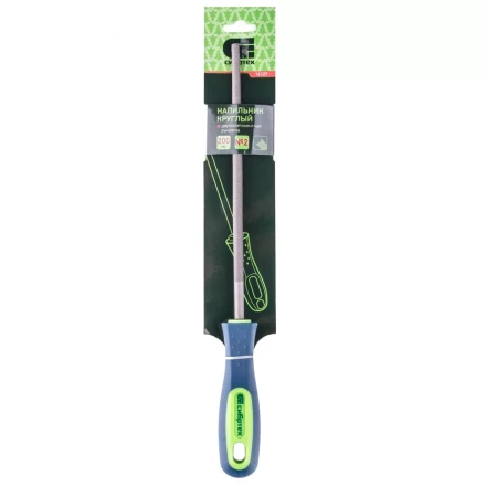 Напильник 200 мм круглый двухкомпонентная рукоятка №2 Сибртех 16127 купить в Ноябрьске