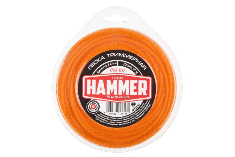 Леска для триммеров HAMMER 216-817 купить в Ноябрьске