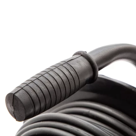 Удлинитель силовой 50 м Сибртех 95855, 10А, тип УХ10, ПВС, на кабельной катушке, 4 розетки без заземления купить в Ноябрьске