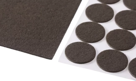 Набор STAYER &quot;COMFORT&quot;: Накладки самоклеящиеся на мебельные ножки, 175 шт, коричневые 40916-H175 купить в Ноябрьске