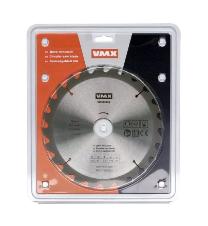Диск пильный ф200х32 z24 дерево VMX 512424 купить в Ноябрьске