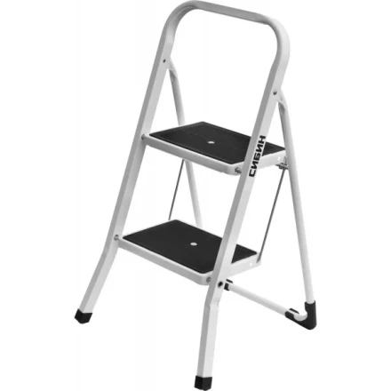 Лестница-стремянка СИБИН стальная c широкими ступенями, 2 ступени 38807-02 купить в Ноябрьске