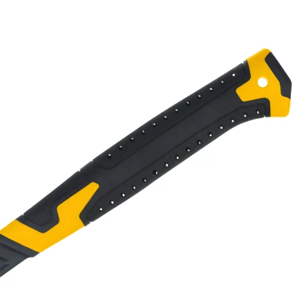 Топор цельнокованый 600 г Denzel 21499, двухкомпонентная обрезиненная рукоятка купить в Ноябрьске