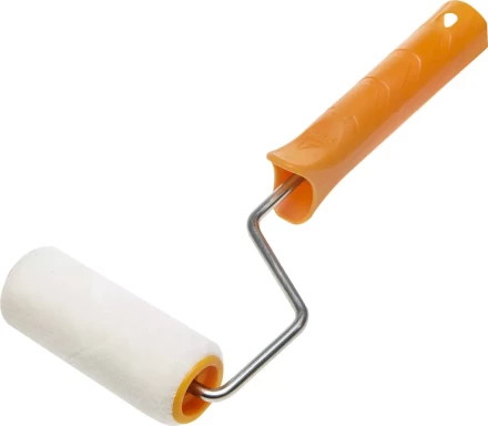 Мини-валик &quot;VELOUR&quot; малярный в сборе, ворс 4мм, бюгель 6мм, 15х70мм, STAYER Master 03-0501-07_z01 купить в Ноябрьске