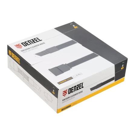 Шланг для пылесоса 4 м с адаптерами для Denzel RVC20, RVC30, LVC20, LVC30 28219 купить в Ноябрьске