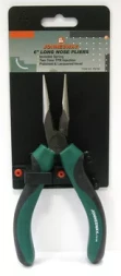 Плоскогубцы 150 мм 6" удлиненные губки скрытая пружина CR-MO P8106 Jonnesway 48444