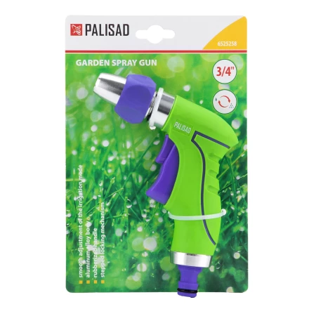 Пистолет-распылитель Palisad , регулируемый, металлический корпус, 6525258 купить в Ноябрьске