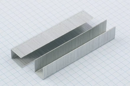 Скобы 14 мм для мебельного степлера усиленные тип 53 1000 шт GROSS 41714 купить в Ноябрьске