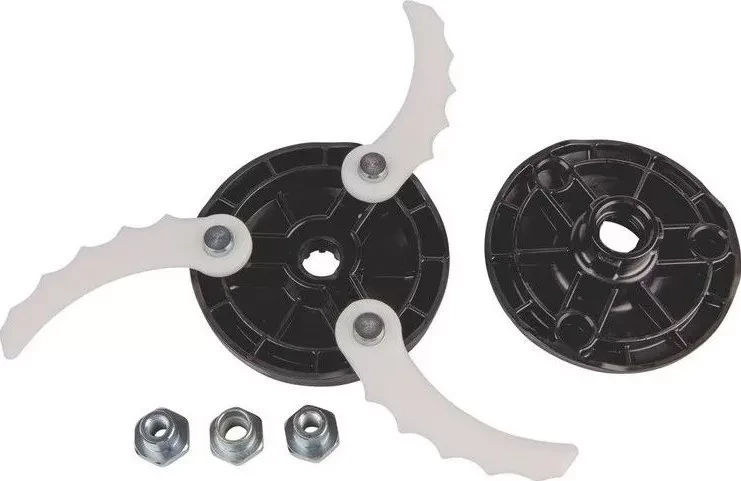 Триммерная головка Makita с пластиковыми ножами, М8х1,25R, М8/10х1,25LH (арт. 198383-1) купить в Ноябрьске