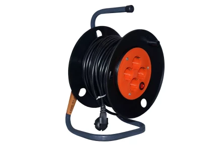 Удлинитель электрический силовой катушка 30м 4 роз ЭНКОР 1/2 69602 купить в Ноябрьске