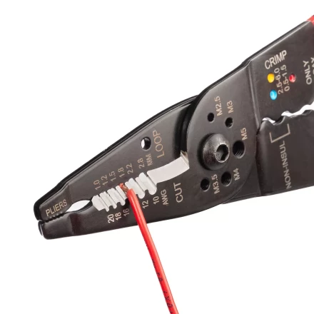 Многофункциональный стриппер КВТ WS-01F для снятия изоляции с проводов 0.5–4.0 мм (101541) купить в Ноябрьске