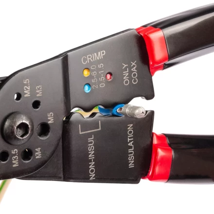 Многофункциональный стриппер КВТ WS-01F для снятия изоляции с проводов 0.5–4.0 мм (101541) купить в Ноябрьске