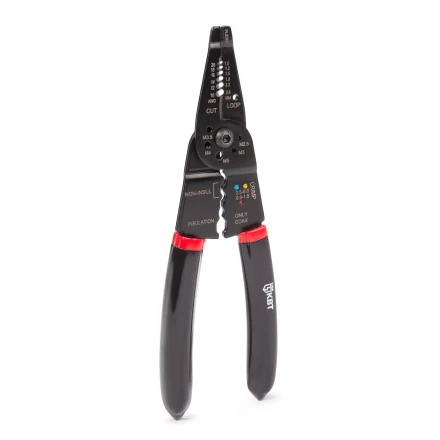 Многофункциональный стриппер КВТ WS-01F для снятия изоляции с проводов 0.5–4.0 мм (101541) купить в Ноябрьске