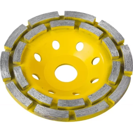 Чашка STAYER &quot;PROFESSIONAL&quot; алмазная сегментная двухрядная, высота 22,2мм, 125мм 33381-125 купить в Ноябрьске