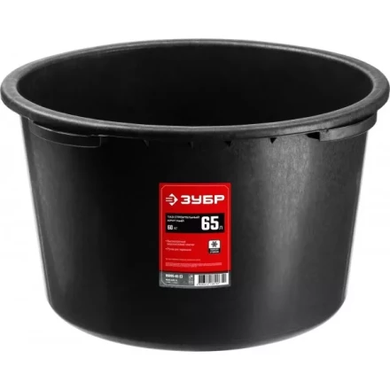 Кадка ЗУБР &quot;ЭКСПЕРТ&quot; строительная пластмассовая, 60л 06095-65_z03 купить в Ноябрьске