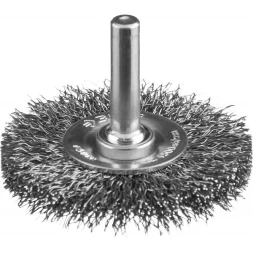 ЗУБР &quot;ПРОФЕССИОНАЛ&quot;. Щетка дисковая для дрели, витая стальная проволока 0,3мм, 50мм 35198-050_z02