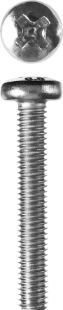 Винт ЗУБР &quot;МАСТЕР&quot; DIN 7985, класс прочности 4.8, оцинкованный, M6x40мм, 5кг 303150-06-040 купить в Ноябрьске