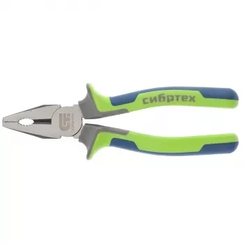 Плоскогубцы комбинированные 180 мм фосфатирование трехкомпонентные рукоятки СИБРТЕХ 17054 купить в Ноябрьске