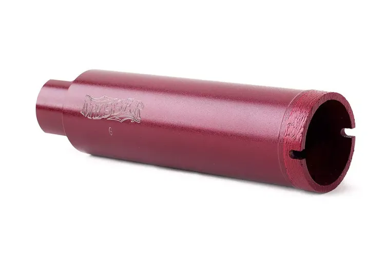 Сегментная алмазная коронка MESSER REDLINE по граниту диаметр 70 мм длина 100 мм купить в Ноябрьске