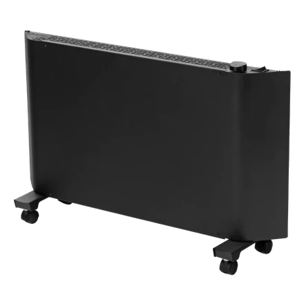 Конвектор электрический Denzel XCE-2000 B, 230 В, 2000 Вт, X-образный нагреватель черный 98129 купить в Ноябрьске