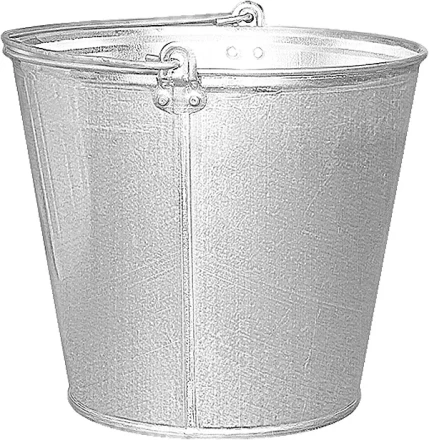 Ведро,12 л, оцинкованное  Россия 67591 купить в Ноябрьске