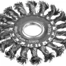 DEXX. Щетка дисковая для УШМ, жгутированная стальная проволока 0,5мм, 100ммх22мм 35100-100 купить в Ноябрьске