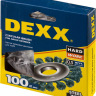 DEXX. Щетка дисковая для УШМ, жгутированная стальная проволока 0,5мм, 100ммх22мм 35100-100 купить в Ноябрьске