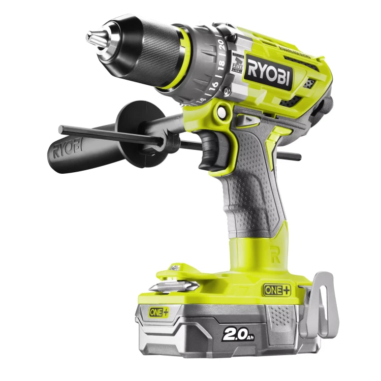Ryobi Бесщеточная ударная дрель шуруповерт R18PD7-220B 5133004295 купить в Ноябрьске