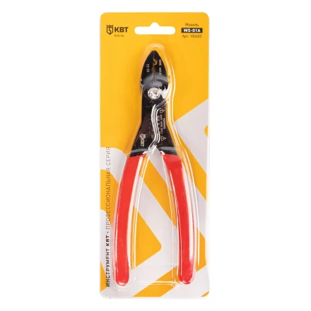 Многофункциональный стриппер КВТ WS-01A для снятия изоляции с проводов 0.5–4.0 мм (102403) купить в Ноябрьске