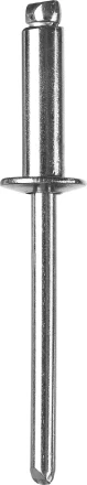Заклепки ЗУБР из нержавеющей стали, 4,8x14мм, 500шт 31315-48-14 купить в Ноябрьске