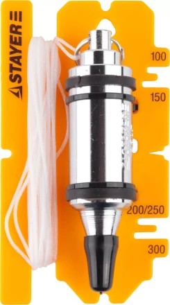 Отвес STAYER &quot;PROFI&quot; строительный со шнуром, с противоударным ободком, 250 г 06352-25 купить в Ноябрьске