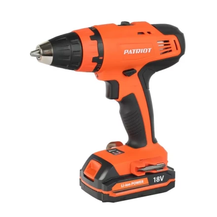 Дрель-шуруповерт аккумуляторная PATRIOT BR 180 Li в кейсе купить в Ноябрьске