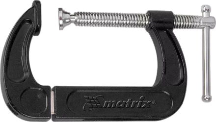 Струбцина G-образная, многоразмерная, поступенчатая регулировка, 2&quot;-3&quot; MATRIX PROFESSIONAL 20610 купить в Ноябрьске