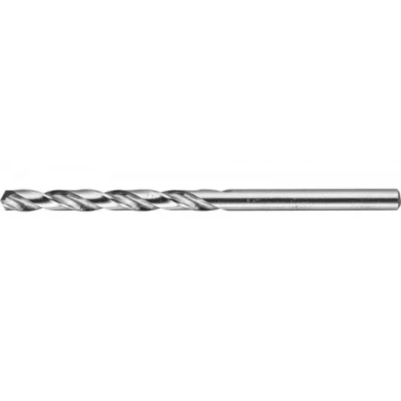 Сверло ЗУБР &quot;ЭКСПЕРТ&quot;  по металлу, цилиндрический хвостовик, быстрорежущая сталь Р6М5, класс точности А1, 4,2х75мм 4-29625-075-4.2 купить в Ноябрьске