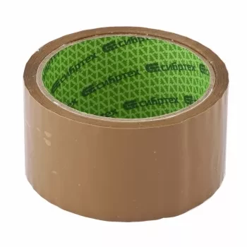 Клейкая лента &quot;Эксперт&quot; 45 мкм 48 мм х 60 м цвет коричневый Сибртех 88724 купить в Ноябрьске