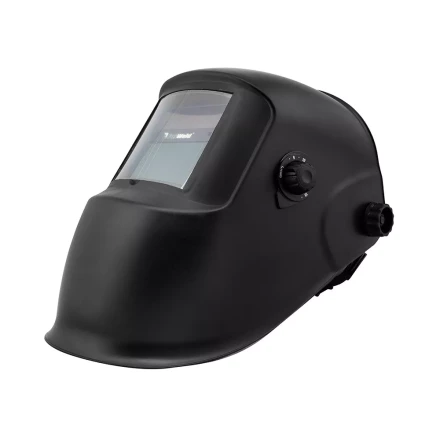 Маска сварщика Корунд черная ф-р АСФ 4/9-13 с внеш. рег. FoxWeld ,без коробки купить в Ноябрьске