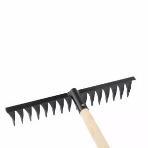 Грабли 14-зубые,280мм,с черенком,витые СИБРТЕХ 61769 купить в Ноябрьске