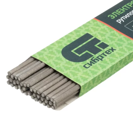 Электроды АНО-21, диам. 3 мм, 1 кг., рутиловое покрытие Сибртех 97535 купить в Ноябрьске