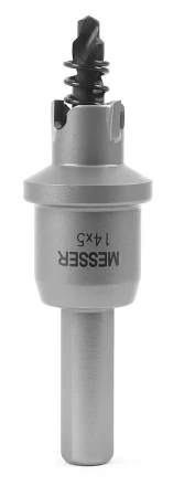 ТСТ коронка MESSER 14X5 с центрирующим сверлом и толкающей пружиной купить в Ноябрьске
