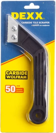 Скребок DEXX по кафелю с карбидным напылением, 1 лезвие 33413 купить в Ноябрьске