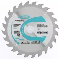 Пильный диск по дереву 185 x 20/16 x 24Т GROSS 73313