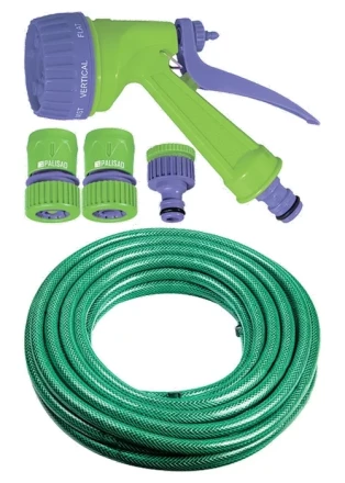 Набор поливочный, шланг 1/2&quot; 15м, 7-реж пистолет, соед., адаптер  PALISAD 67424 купить в Ноябрьске