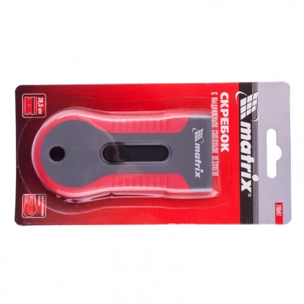 Скребок с двухкомпонентной рукояткой выдвижное сменное лезвие Matrix 79547 купить в Ноябрьске