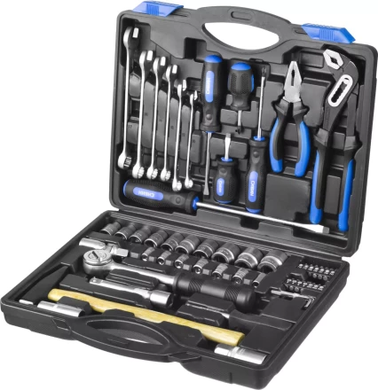 Набор слесарно-монтажного инструмента СИБИН, 56 предметов 27765-H56 купить в Ноябрьске