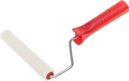 Мини-валик ЗУБР &quot;ЭКСПЕРТ&quot; &quot;ВЕЛЮР&quot;, 100% шерсть, ворс 4мм, ручка 6мм, d=15/150мм 03536-15 купить в Ноябрьске