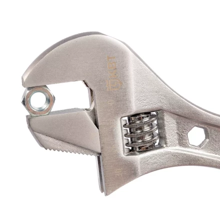 Ключ разводной гаечный КВТ РКП-200, 200 мм, максимальный развод 28 мм (92064) купить в Ноябрьске