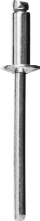 Заклепки ЗУБР из нержавеющей стали, 4,8x16мм, 500шт 31315-48-16 купить в Ноябрьске